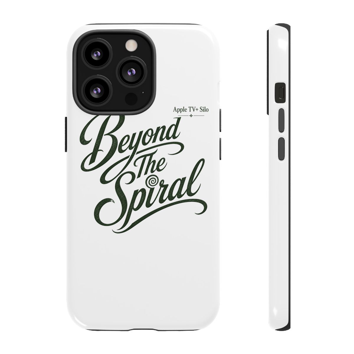 Silo "Beyond The Spiral" Phone Case - alternate angle 2, merchandise