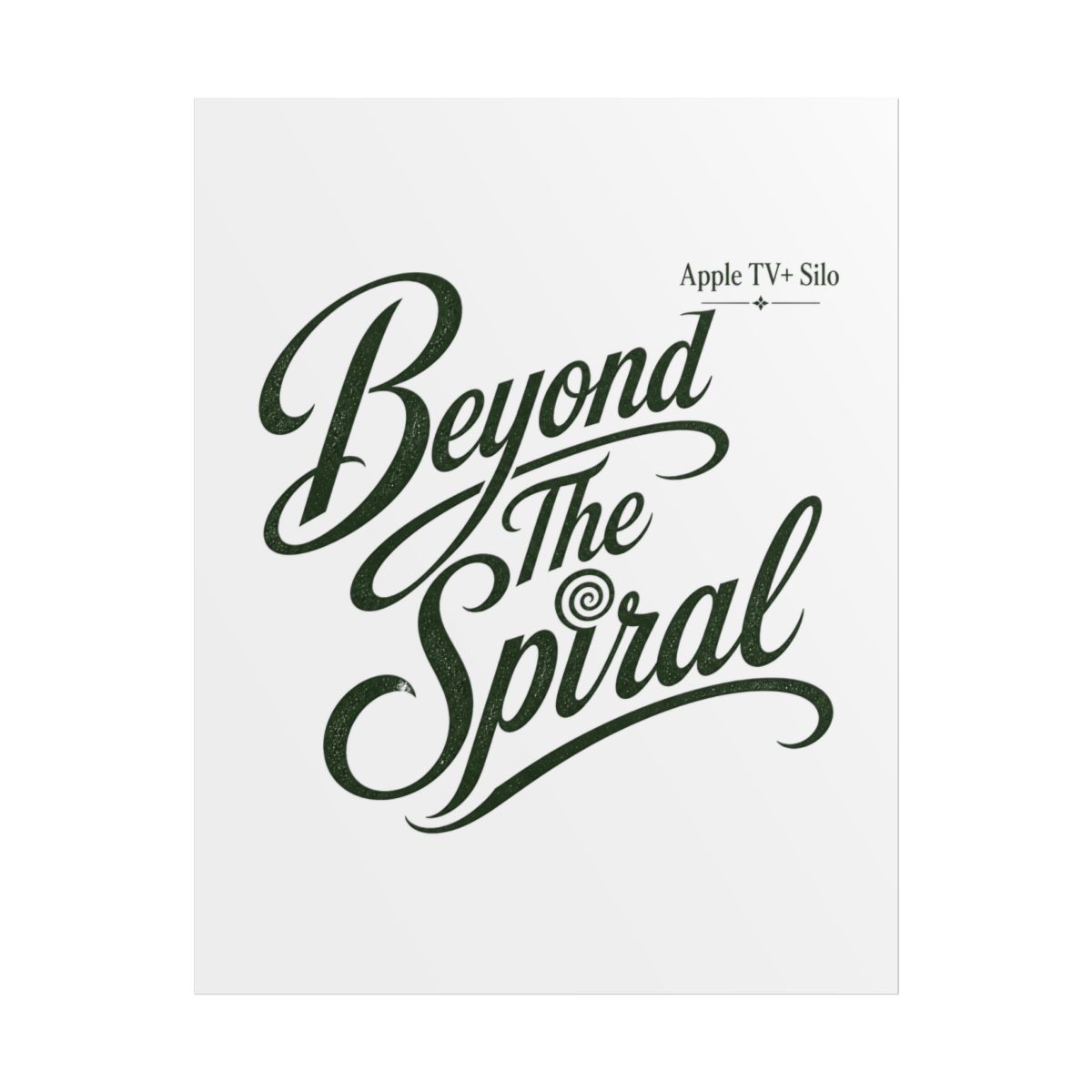Silo "Beyond The Spiral" Poster - alternate angle 1, merchandise