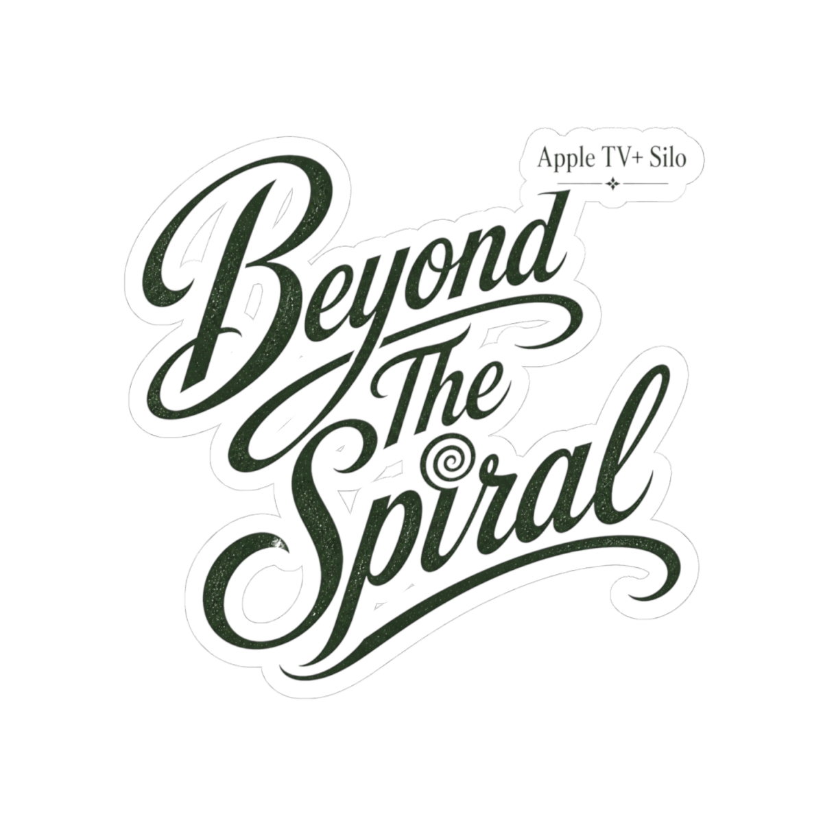 Silo "Beyond The Spiral" Sticker - alternate angle 2, merchandise