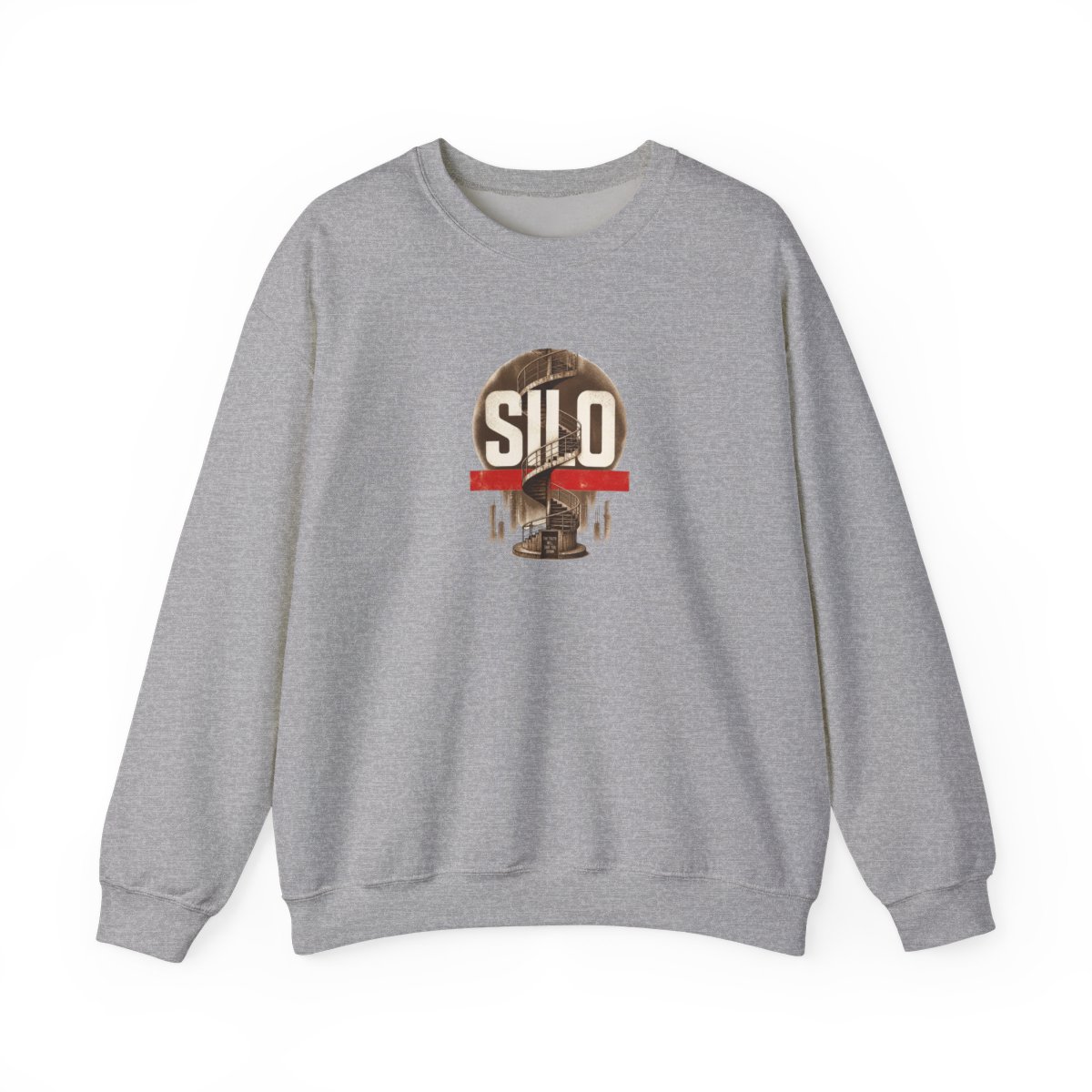Silo "Design 3" Crewneck - alternate angle 2, merchandise
