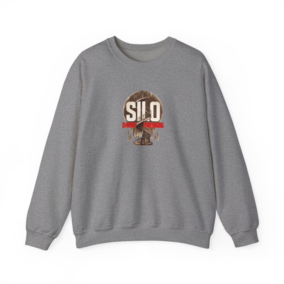 Silo "Design 3" Crewneck - alternate angle 3, merchandise
