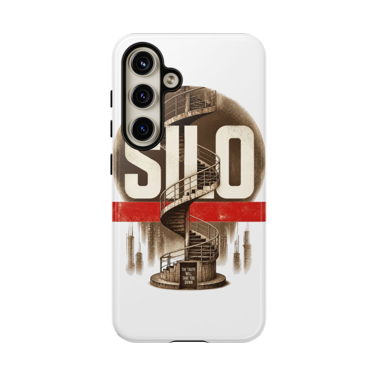 Silo "Design 3" Phone Case - alternate angle 1, merchandise