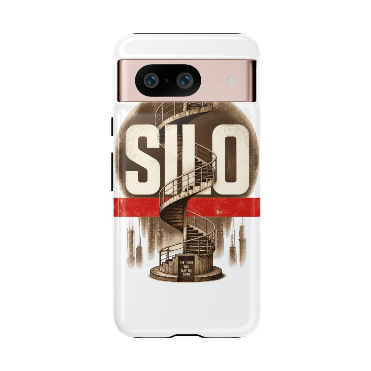 Silo "Design 3" Phone Case - alternate angle 2, merchandise