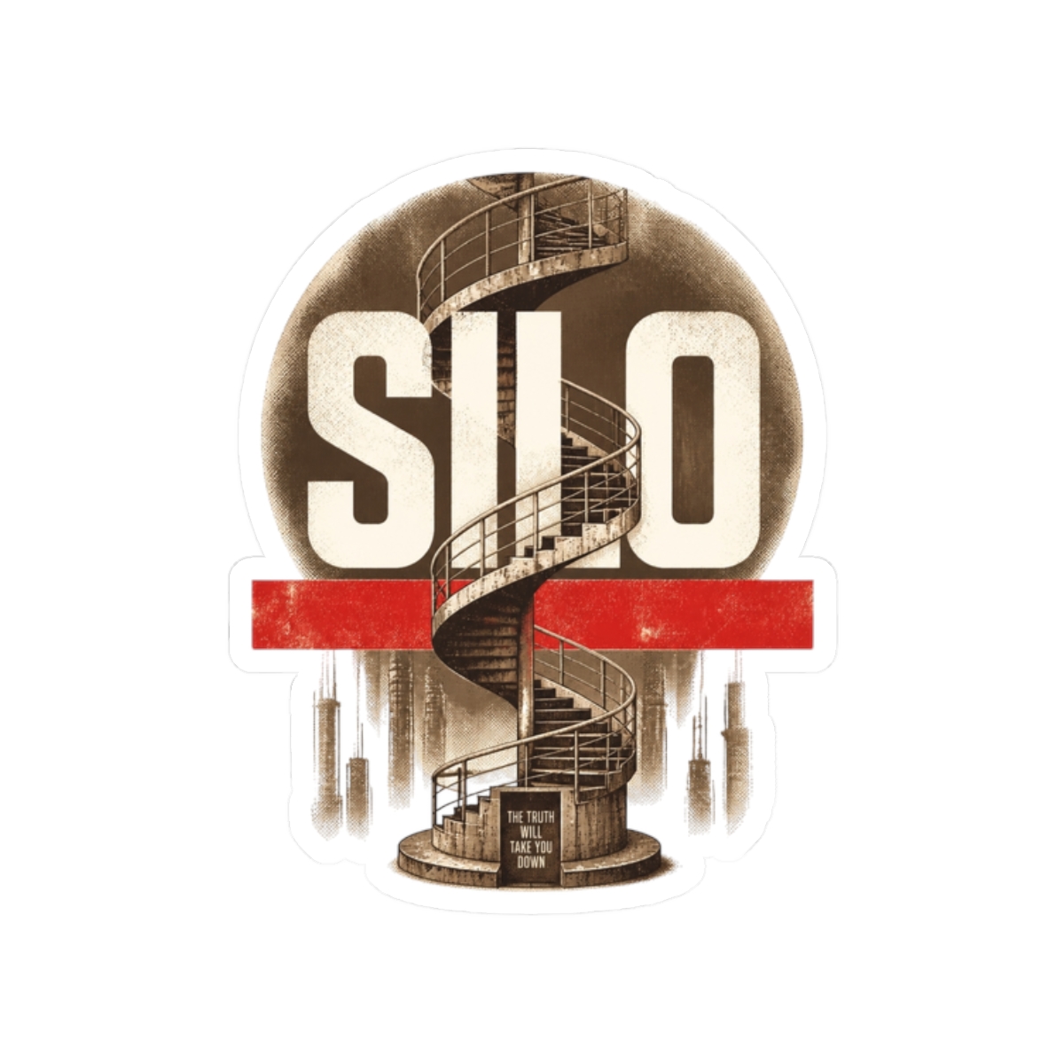 Silo "Design 3" Sticker - Official Stickers merchandise