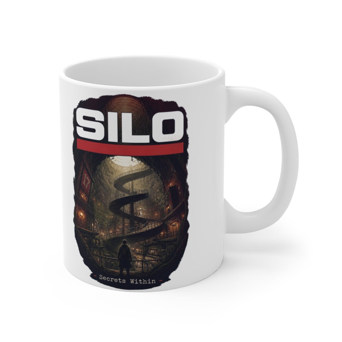 Silo "Secrets Within" White Mug