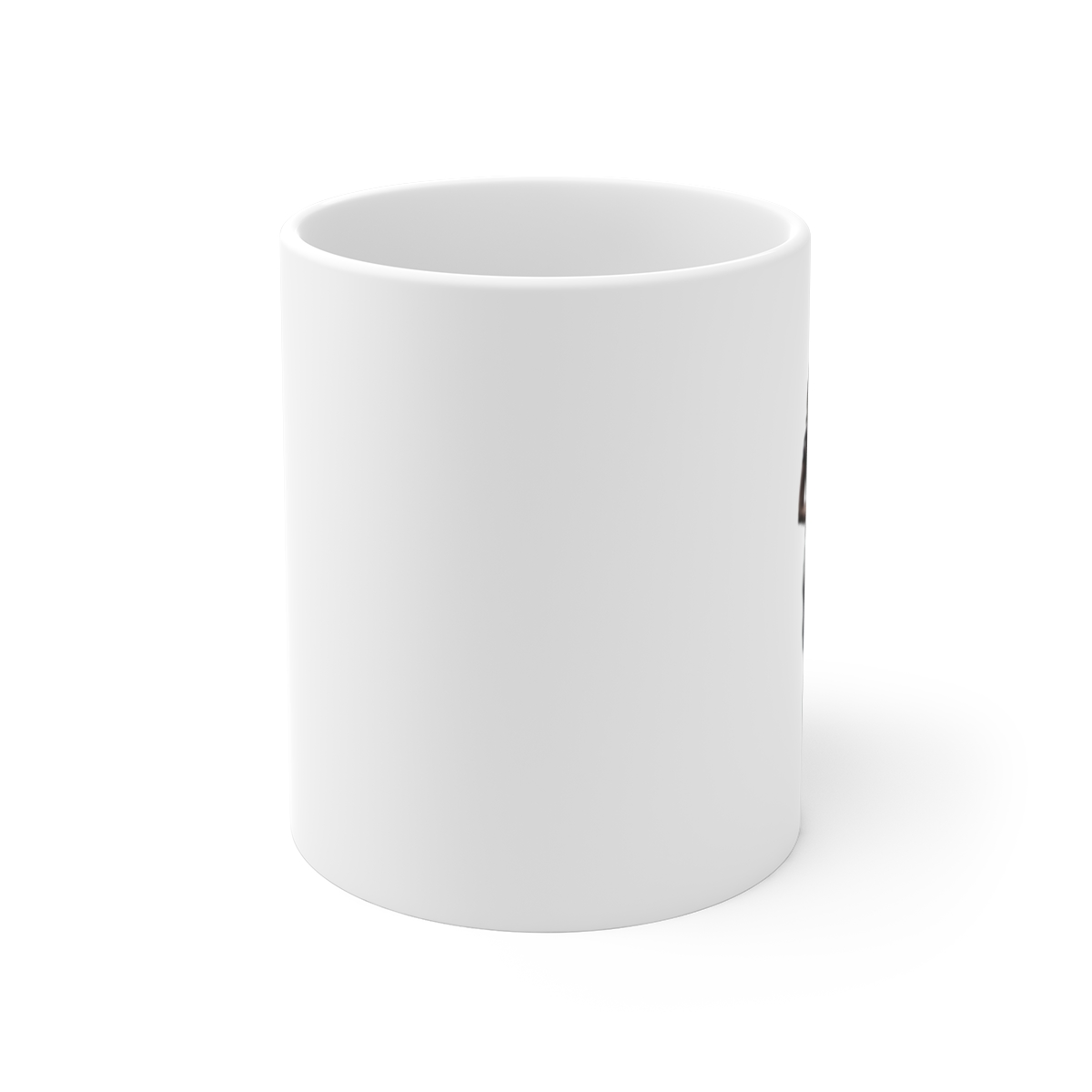 Silo " in bold, futuristic font at the top. " White Mug - alternate angle 1, merchandise